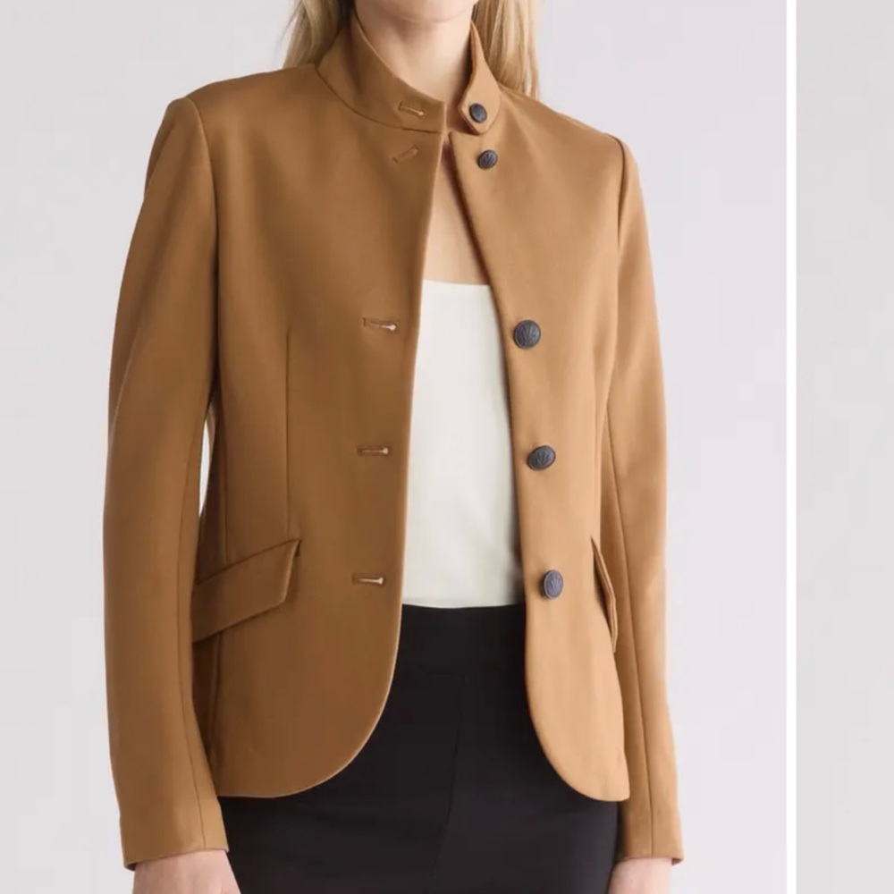 RAG & BONE NWT Tan Button-Up Tailored Jacket Size 6🌸 - Picture 10 of 13